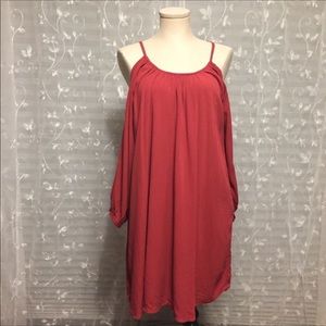 Boho Cold Shoulder Dress NEW